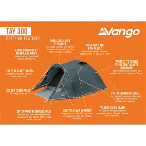 Vango Tay 300 Tent Wm Camping