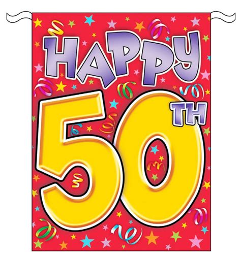 Made this for my mom at 1am on the day i was supposed to show this at her party. Happy 50th Birthday Clip Art Birthday Cake - Cake Ideas by ...