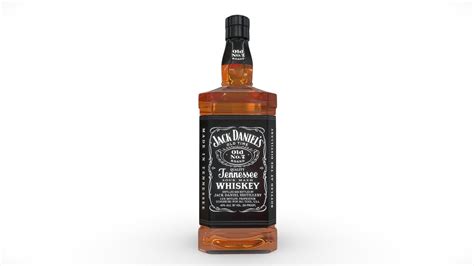 Jack Daniel S Bottle D Model Buy Royalty Free D Model By John Doe Johndoe D F B E