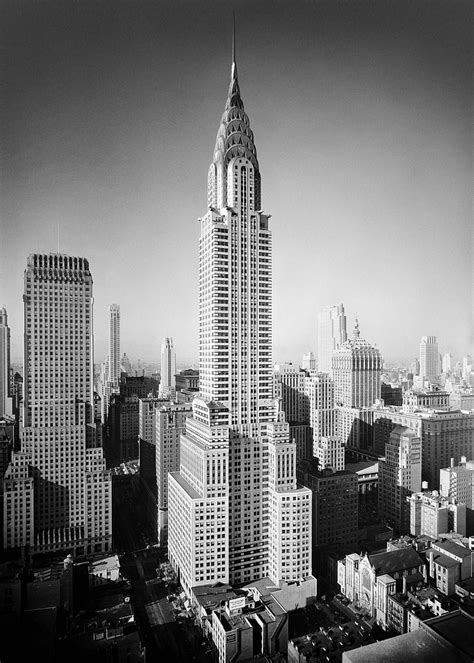 Chrysler Building 1934 By Samuel Gottscho 1143x1600 In 2020