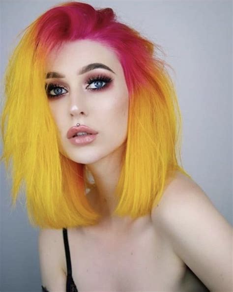 10 Flirty Shades Of Spring Hair Color Spring Hair Color Bold Hair Color Yellow Hair Color