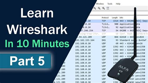 Learn Wireshark In Minutes Part Capture Wireless Traffic Using Monitor Mode Youtube