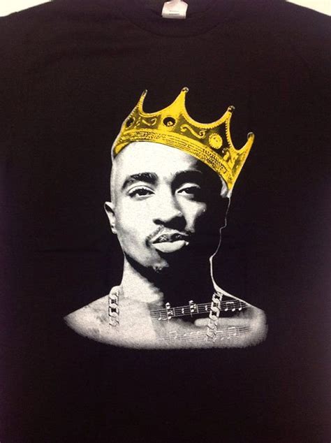 Tupac 2pac Machiavelli Gold Crown Black By Funnytees4everyone 2pac