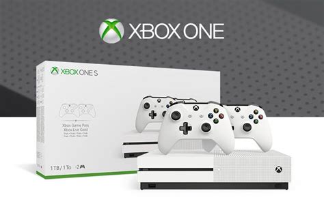 Xbox One S Two Controller Bundle 1tb Video Gaming Gaming