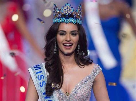 Manushi Chhillar Femina Miss India Manushi Chhillar Brings Home Miss