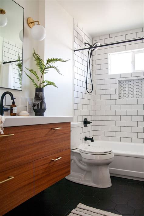 Modern Bathroom Renovation REVEAL The Finished One Room Challenge