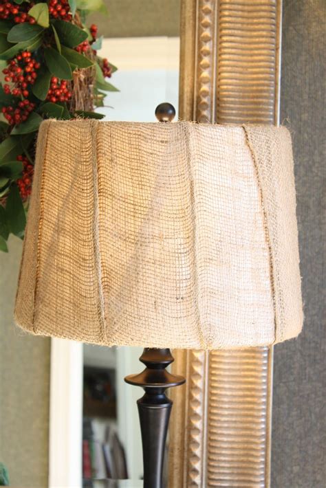 Coastal Charm Diy Lampshade And Christmas Vignette Diy Lamp Shade