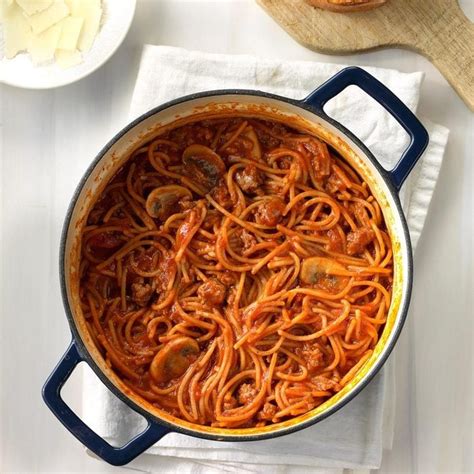 One Pot Spaghetti Dinner Recipe How To Make It