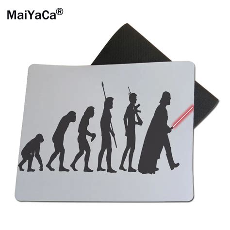 Maiyaca Funny Evolution Mousepads Optical Computer Mouse Mat Mice Pads