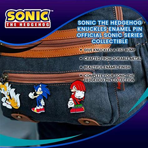 Sonic The Hedgehog Knuckles Pin Official Sonic And Knuckles Series