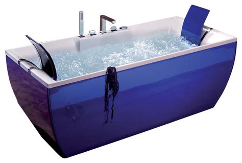 Kingston brass vtde603122l contemporary alcove acrylic bathtub 4. Kali Color Free Standing Bathtub - Contemporary - Bathtubs ...