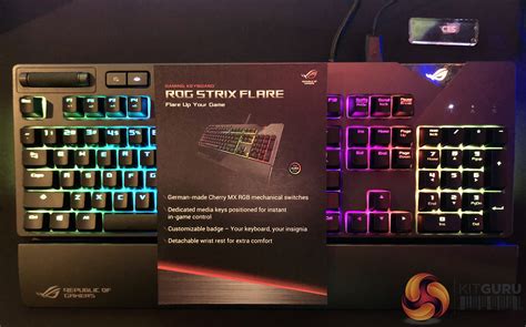How To Turn On Keyboard Light Asus Rog Strix Keyboard Designed With