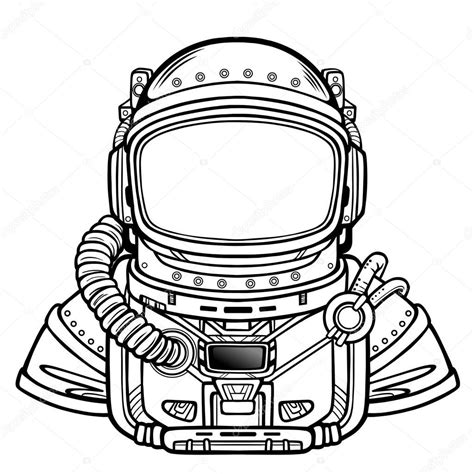 Animation Astronaut Space Suit Vector Illustration Isolated White ...