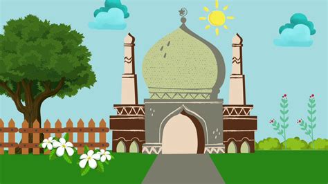 Background Animasi Bergerak Mosque 1 Youtube