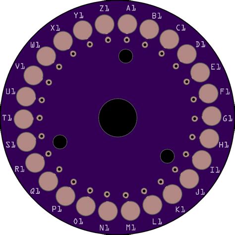 Arduino Enigma Machine Simulator Design Of An Enigma Machine Rotor