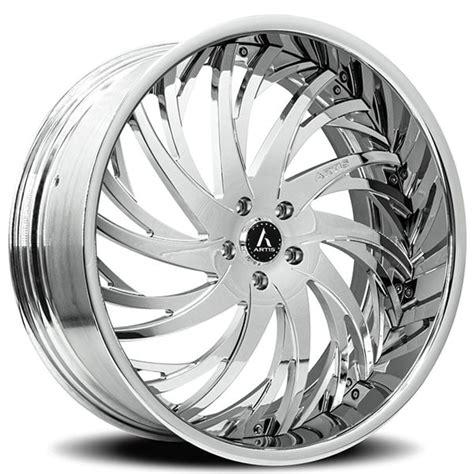24 Artis Forged Wheels Decatur Chrome Rims Atf022 9