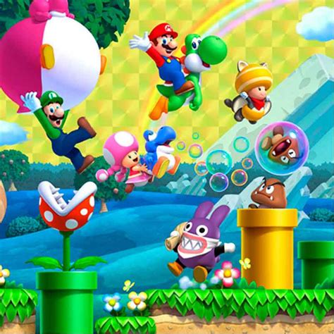 En uno, ¡el doble de diversión! Juego New Super Mario Bros U Deluxe Nintendo Switch