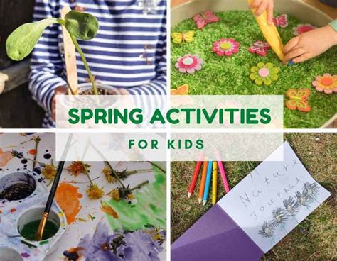 The Best Spring Activities For Kids The Ladybirds Adventures