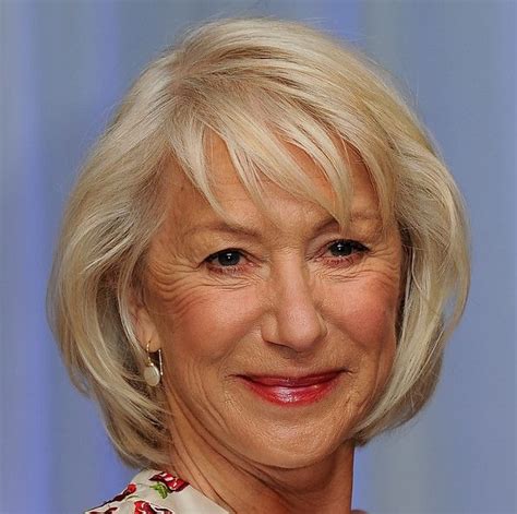 Helen Mirren Bob Short Bob Hairstyles Helen Mirren Short Hair Styles