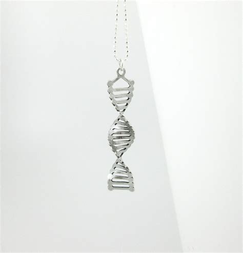 Dna Necklace Chemistry T Science Double Helix
