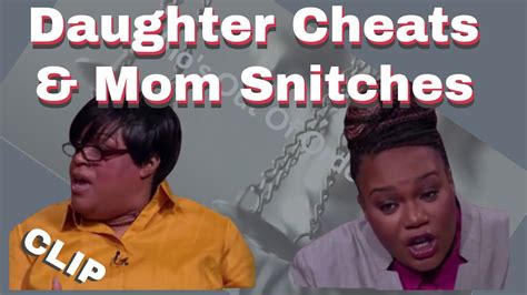 Clip Paternity Court Reaction Daughter Cheats And Mom Snitches