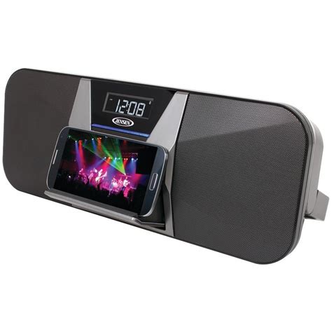 Jensen Jbd 400 Portable Bluetooth Speakerfm Receiver With Charging For