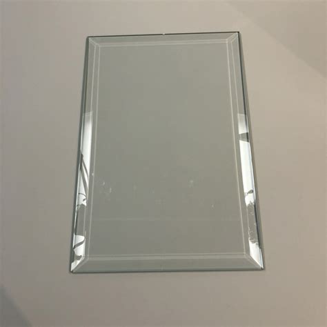 6″ X 9 ” Rectangle Bevel Glass Glass House Store