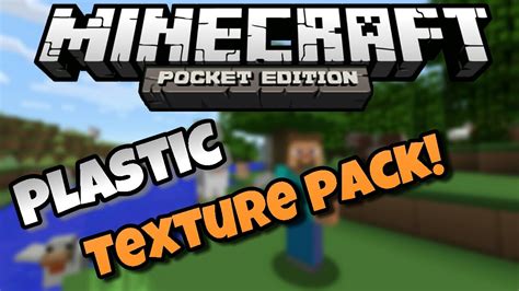 In google+ i'm i have this texture pack on pc and glad to see it on mcpe. Plastic | Texture Pack | MCPE 0.9.5 - YouTube