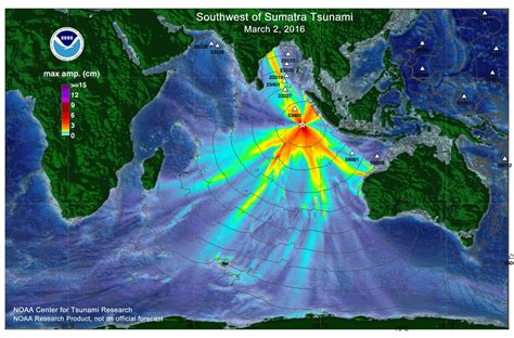 NOAA Center for Tsunami Research - Tsunami Event - March 2, 2016 Southwest of Sumatra Tsunami