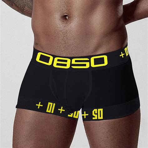 Bs Cotton Boxershorts Men Comforable Panties Set Gay Sexy Underwear Man