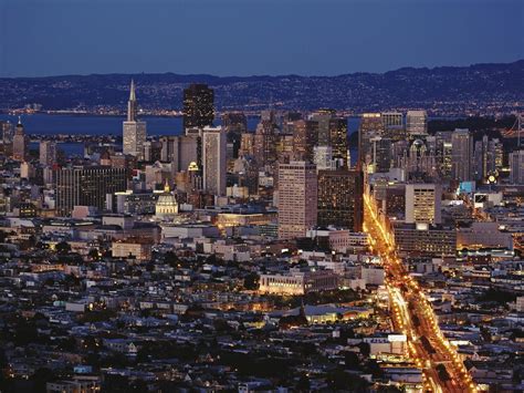 San Francisco Skyline Wallpapers Wallpaper Cave