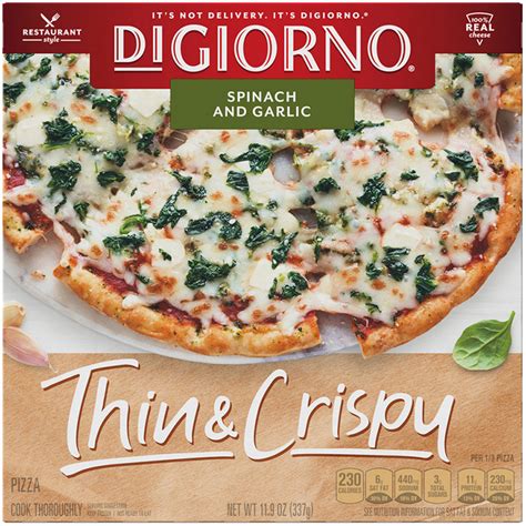 Digiorno Spinach And Garlic Frozen Pizza Reviews 2021