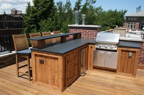 The drink rail is designed for the homeowner who wants an impactful railing design that complements the deck as well as the home's. outdoor bbq bar designs - Google Search | Wood Deck Ideas ...
