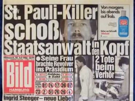 Noch im gefängnis besorgte er sich eine waffe. Der St.Pauli Killer , Werner Pinzner , Auftragsmörder ...