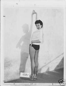 Sylvia Lewis Busty Leggy Vintage Pho Fishnet Stockings Ebay
