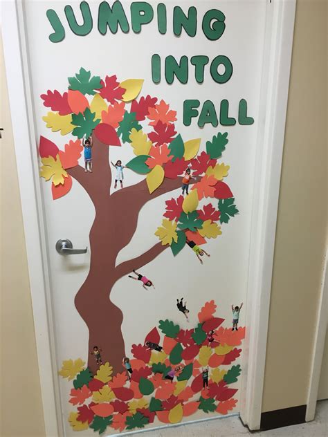 Classroom Door Decor For Fall Door Decorations Classroom Fall Door