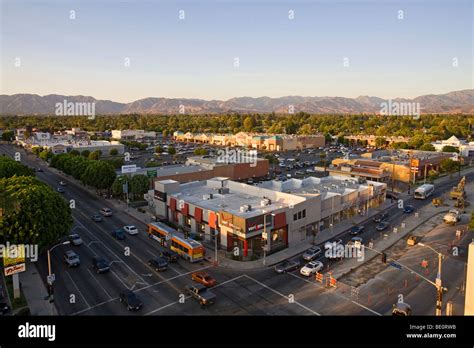 Panorama City San Fernando Valley Los Angeles California Usa Stock