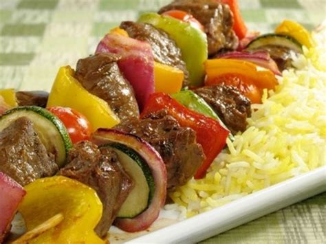 Middle Eastern Beef Shish Kebab Recipe Recipe Recipes Saffron