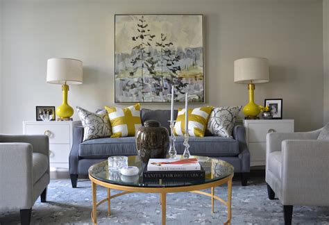 Yellow And Blue Rooms Transitional Living Room Meredith Heron Design