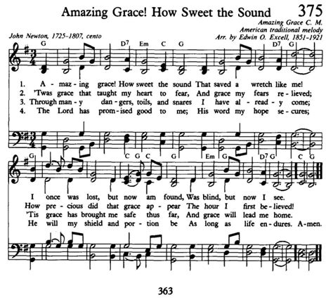 This music is traditional, written in 1779. Amazing Grace