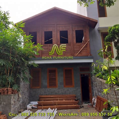 Other photographies of this event: Jual Rumah Kayu Knock Down | Rumah Kayu Knockdown Modern Murah