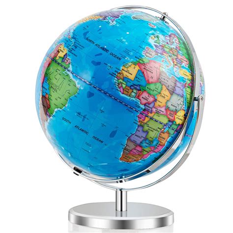 Buy Goplusdesktop World Globe Educational Geographic World Globe With