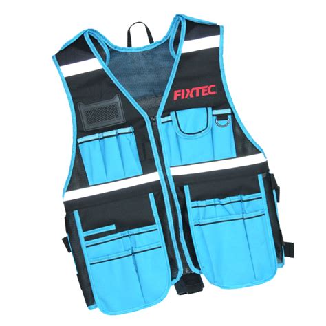 Fixtec Electrician And Carpentry Work Tool Vest