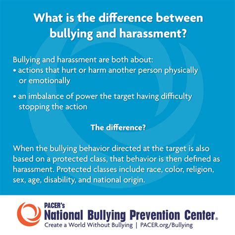 What Is The Difference Between Bullying And Harassment Differences Finder