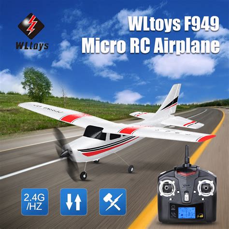Wltoys F949 3ch 24g Cessna 182 Micro Rc Airplane Rtf Sale