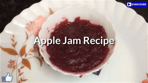 How To Make Apple Jam At Home Apple Jam Recipe In Hindi Indian
