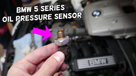 Bmw E60 E61 Oil Pressure Sensor Switch Replacement Location Youtube