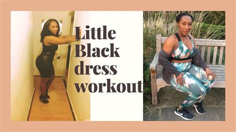 Little Black Dress Cardio Workout Part 2 We Sweet Sweating Hard