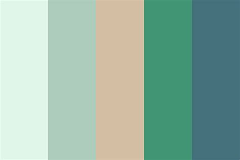 Mint Green 1 Color Palette