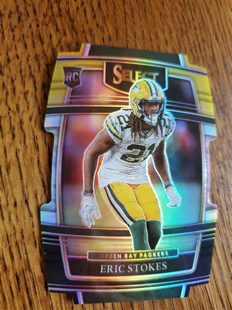 2021 Panini Select Eric Stokes Rc Rookie Die Cut Concourse Packers Ebay